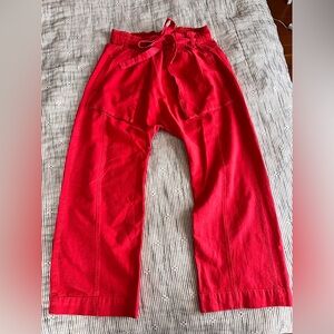 Free People Tie Waist Pants